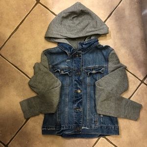 Hollister Jean/Sweatshirt Jacket